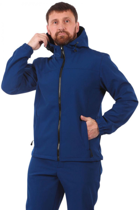 Костюм «КОС 855» софтшелл флис-мембрана синий